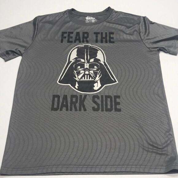 STAR WARS DARTH VADER Mens Large gray Tee Shirt - Picture 2 of 3